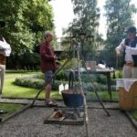 Beskidzka zagroda z góralami